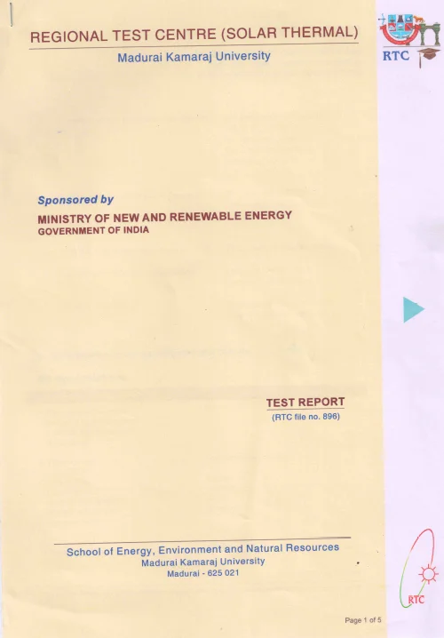 Focusun Test Report ETC Type Certificate
