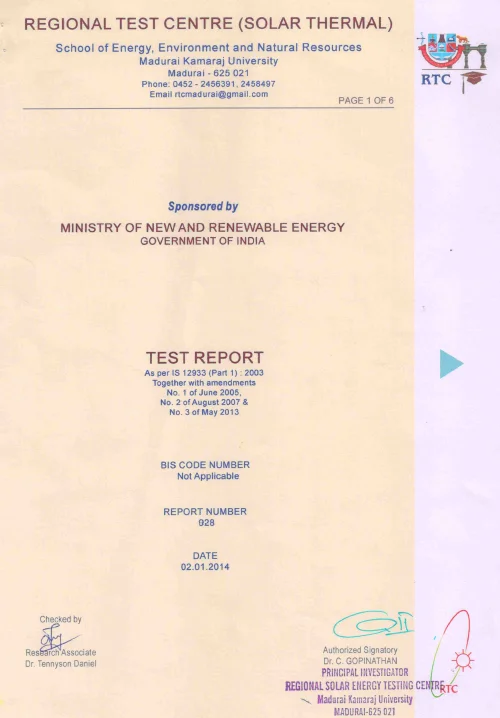 Focusun Test Report for FPC Certificate