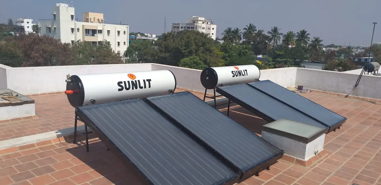 Solar Water Heater in Coimbatore